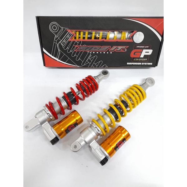 SHOCKBREKER RIDE IT TABUNG BAWAH GP 999 SERIES 310/330MM CLICK RIBUON FUNGSI MIO SCOPY VARIO 125/150