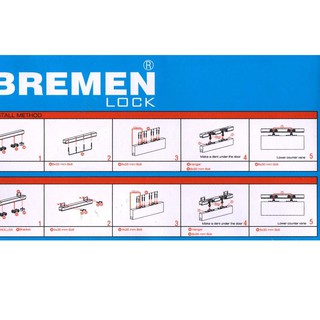  WK Set Paket Roda  dan Sliding Track Rail Pintu  Geser  180 