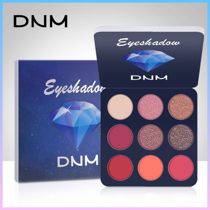 Medan Termurah beauty eyeshadow DNM 9 Colors Disc eyeshadow 9 warna