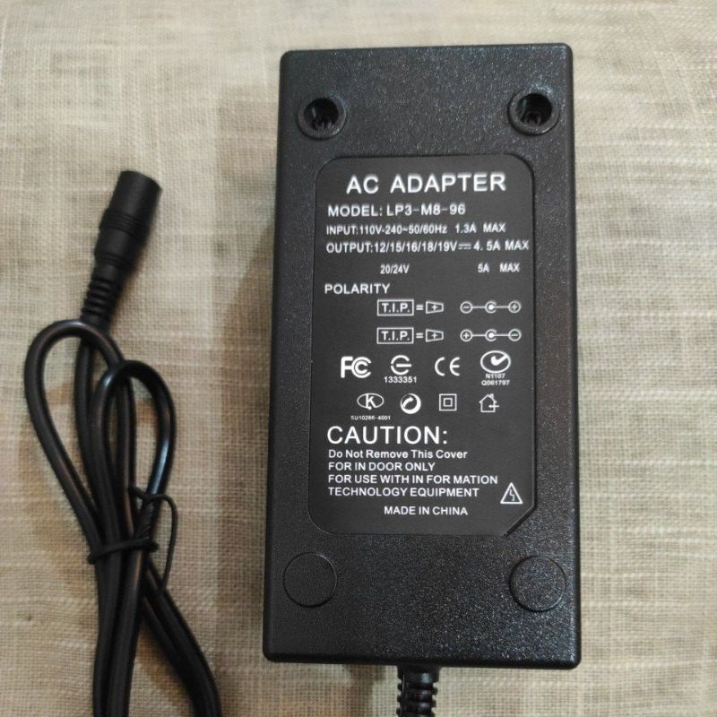 Adaptor Laptop Multi 12V-24V Universal