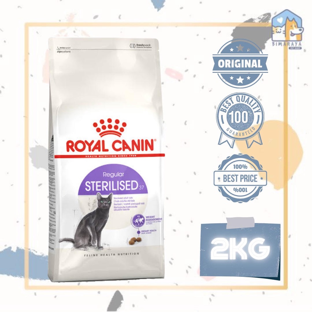 ROYAL CANIN STERILISED 37 2KG FRESHPACK