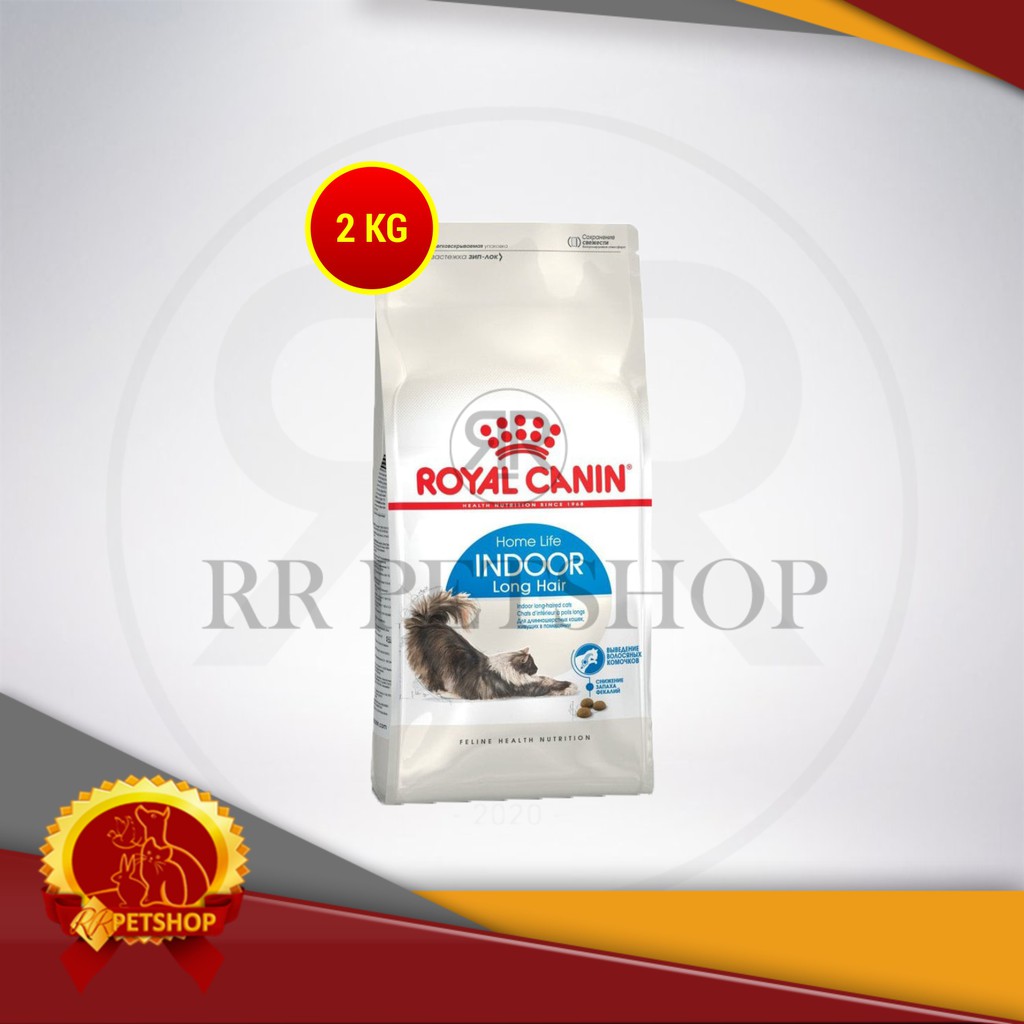 Makanan Kucing Cat Food Royal Canin Indoor Cat Long Hair 2 Kg