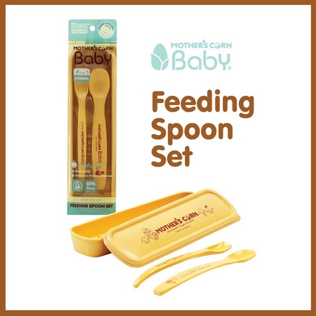 Mother’s corn feeding spoon set