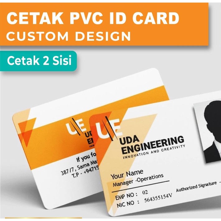 

cetak id card satuan 2 sisi