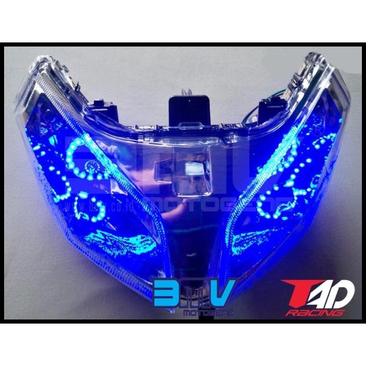 Reflektor Honda Vario Techno 110  Plus Lampu Led
