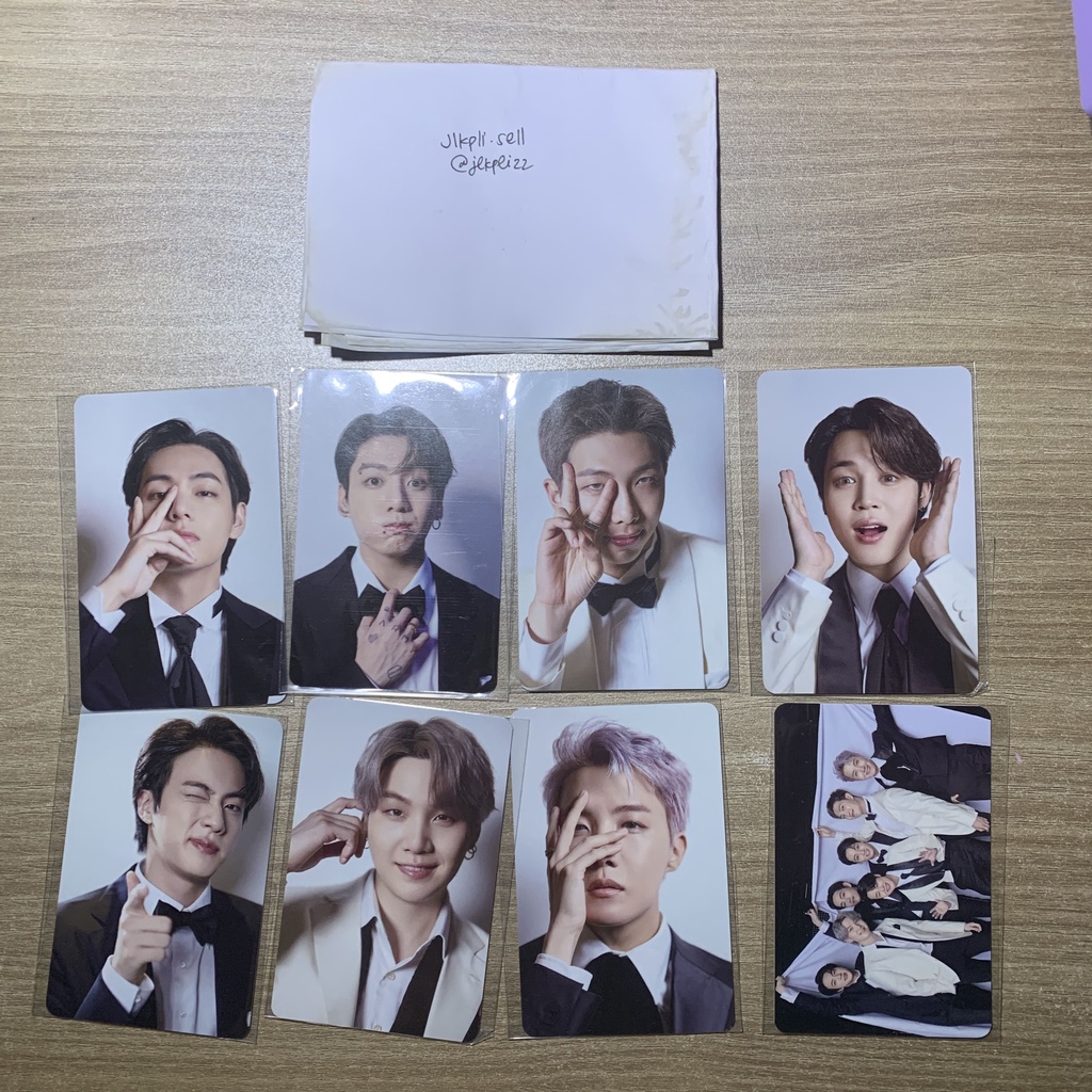 Sharing BTS The Fact 2021 Photobook China Yizhiyu Benefit Photocard