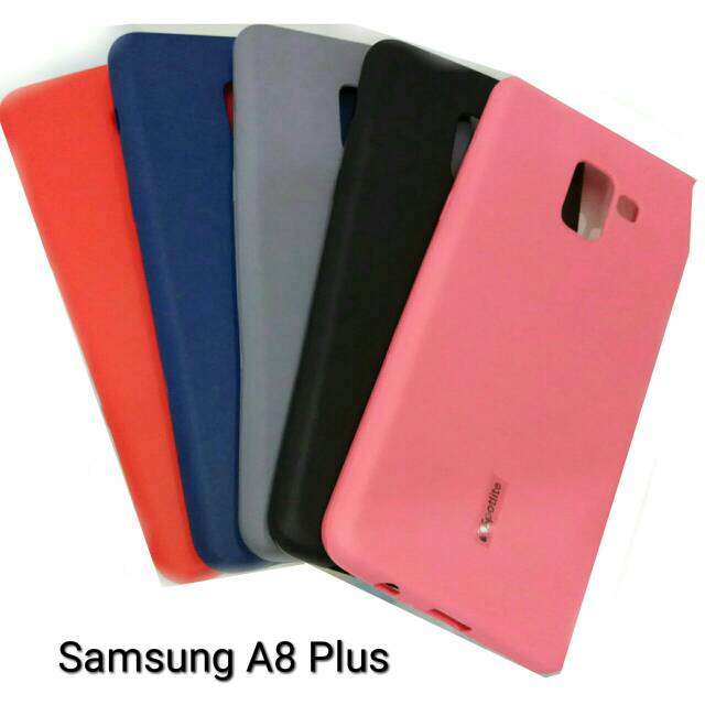 Case spotlite candy samsung A8 Plus softcase/doft/softshell/matte/shell