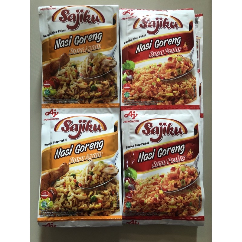 Sajiku NASI GORENG Bumbu Bubuk Siap Pakai 20 gr per sachet