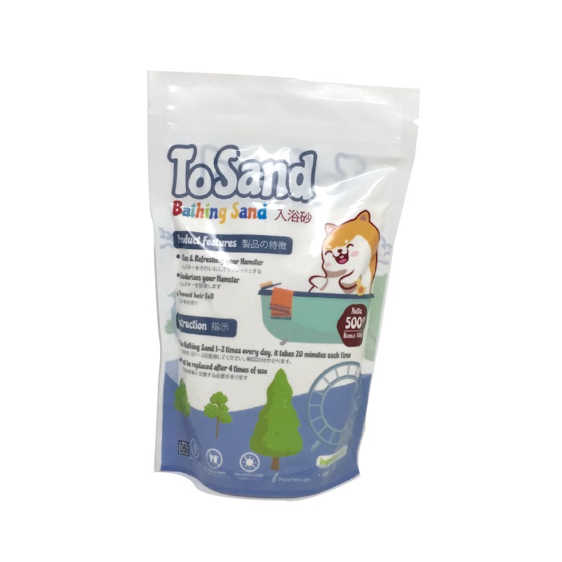 TOSAND Bathing Sand Pasir Mandi Hamster 500GR FREE 100GR