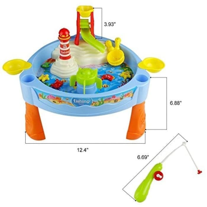 B889-68 Mainan Anak Water Paradise Fishing Game Mainan pancingan Ikan 13D