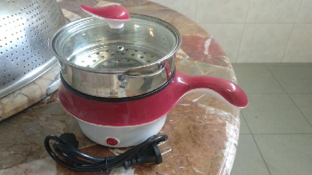 Electric Fry Pan Panci  Listrik Multifungsi Lapisan Keramik  