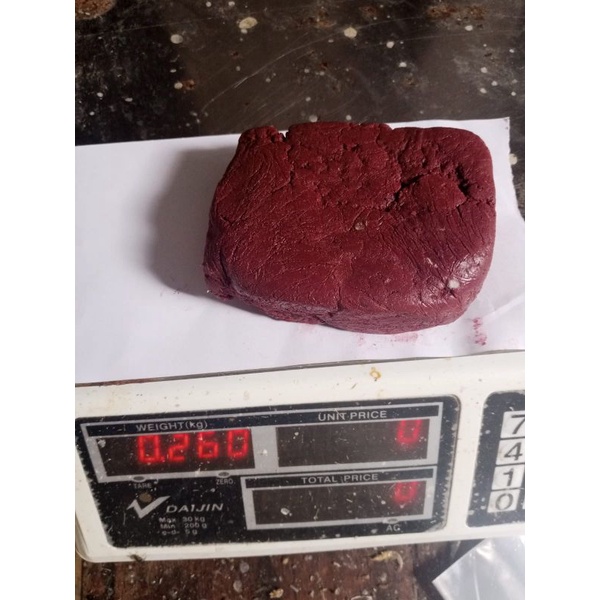 

terasi merah terasi udang asli;250 gram