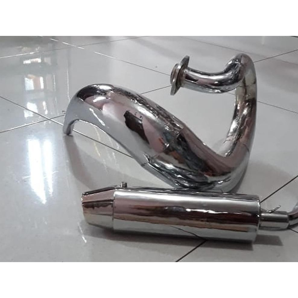 knalpot udang trail pnp ninja 2 tak rangka KLX - ktm Promo