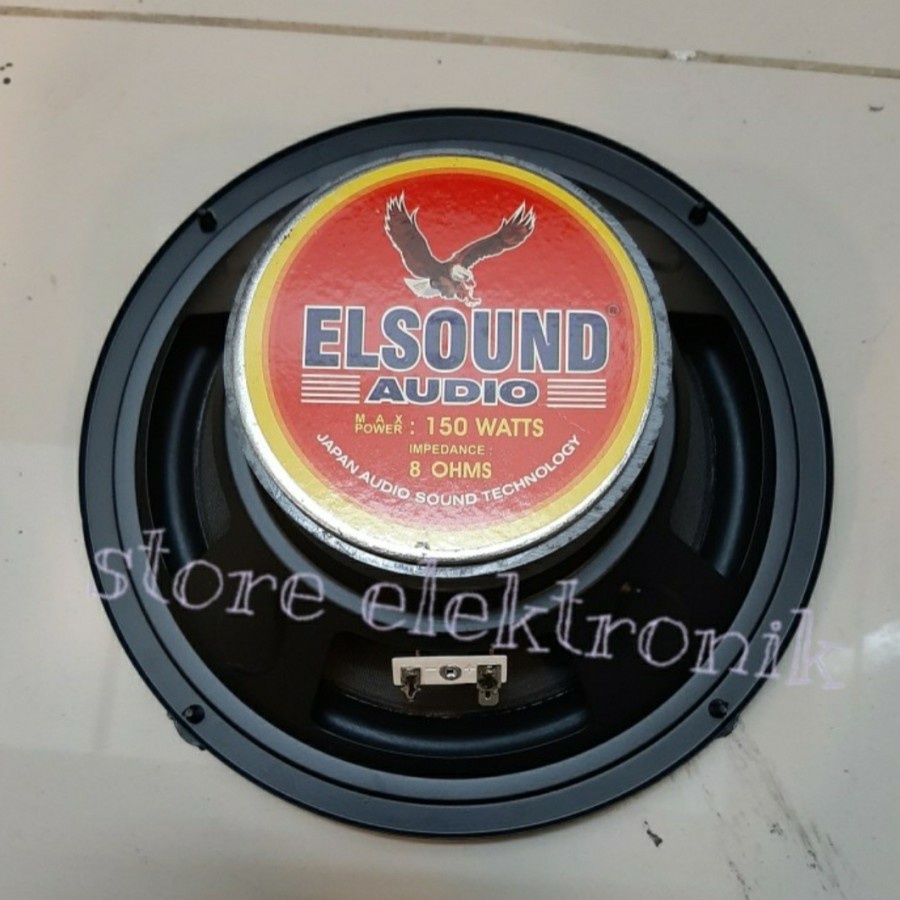 Speaker Elsound 8 Inch Yellow Magnet Besar Original 150 Watt Original