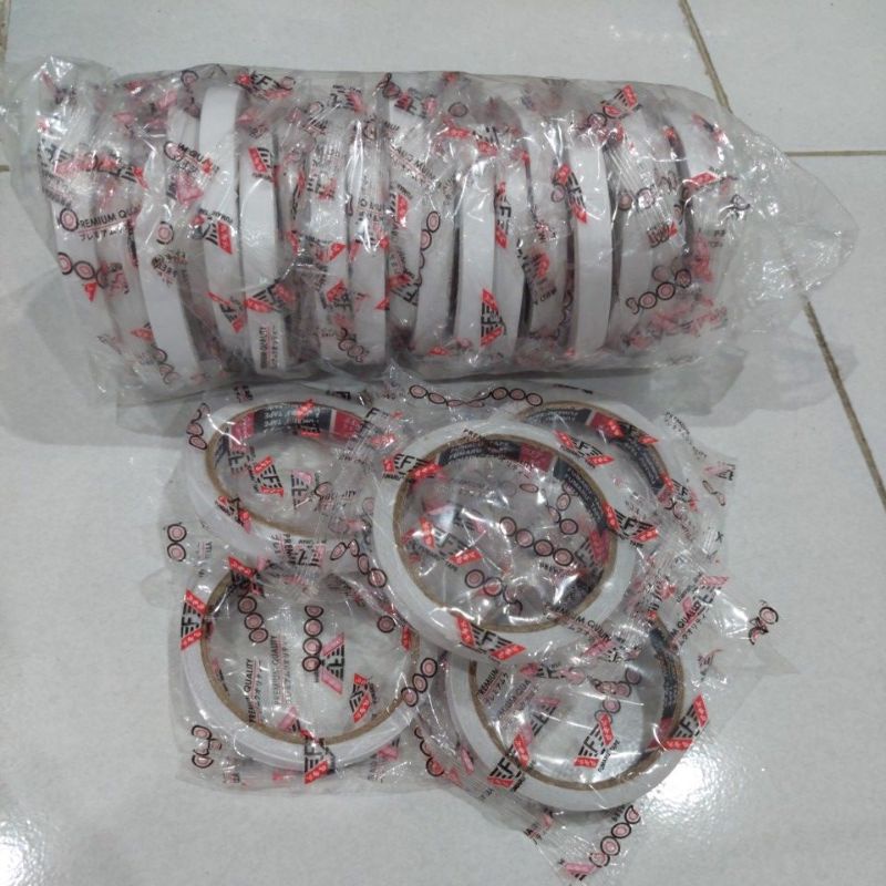 

Double Tape 1/2 INC (12mmx10m) Fumaru Tape / Double Tape Murah 1/2 INC