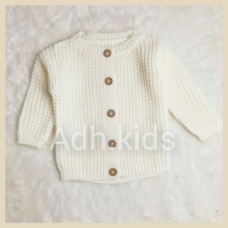 cardigan rajut anak premium 0 - 06 month/ 08 - 2 years | newborn