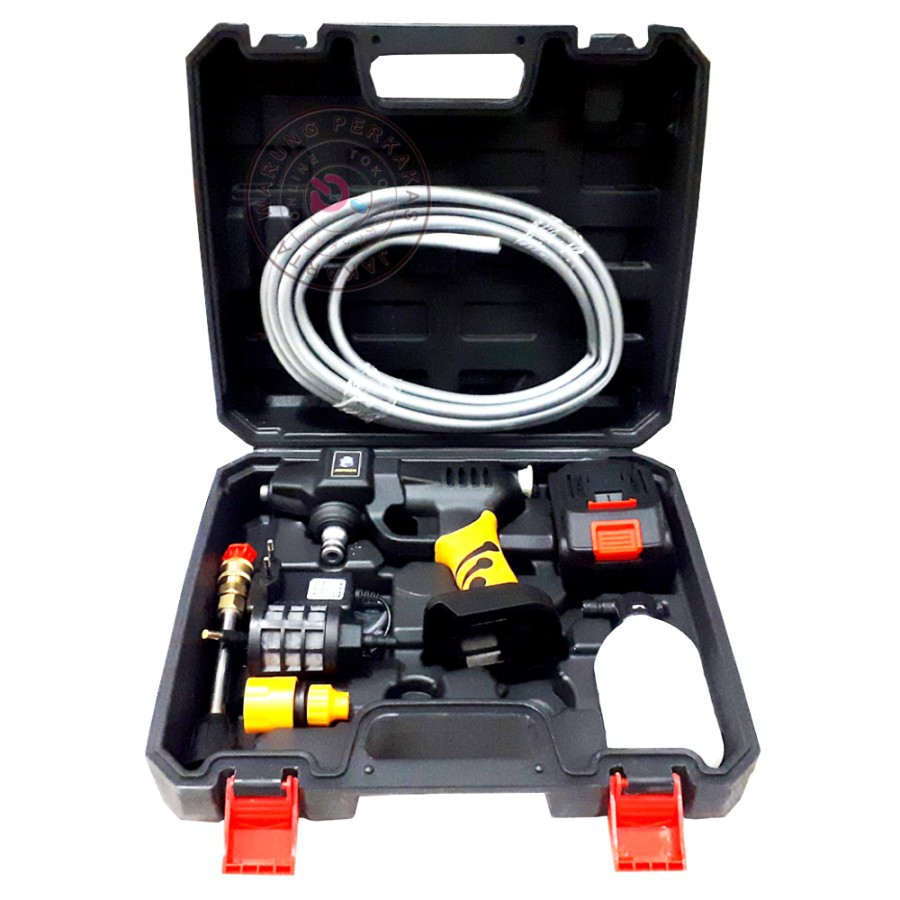 AMTECH Jet Cleaner Cordless Mesin Cuci Motor Mobil AC Baterai