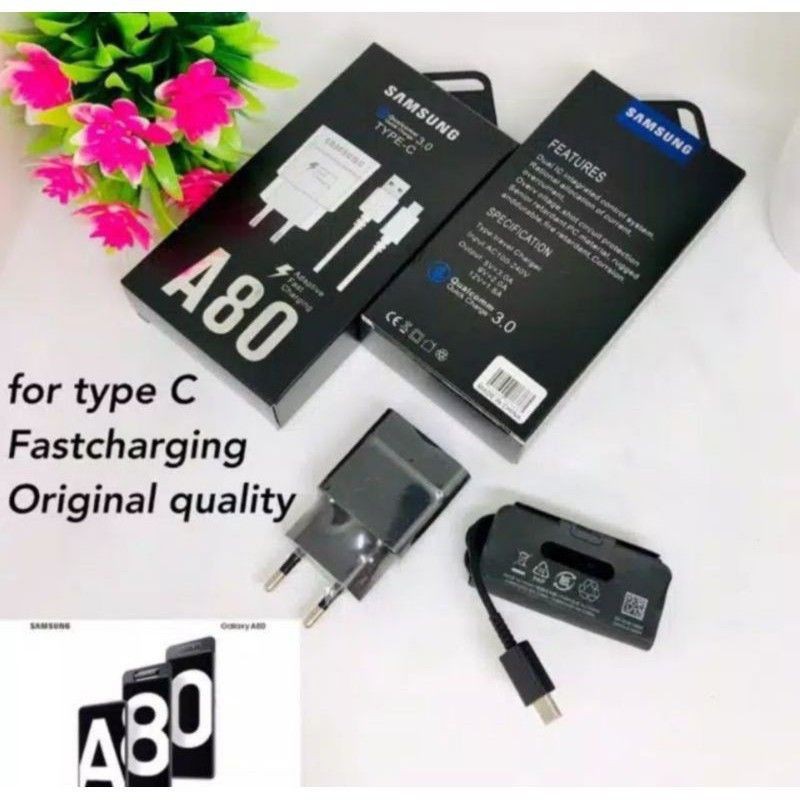 TRAVEL CHARGER SAMSUNG A80 TYPE-C CASAN SAMSUNG A80 TYPE C CHARGER SAMSUNG TYPE C