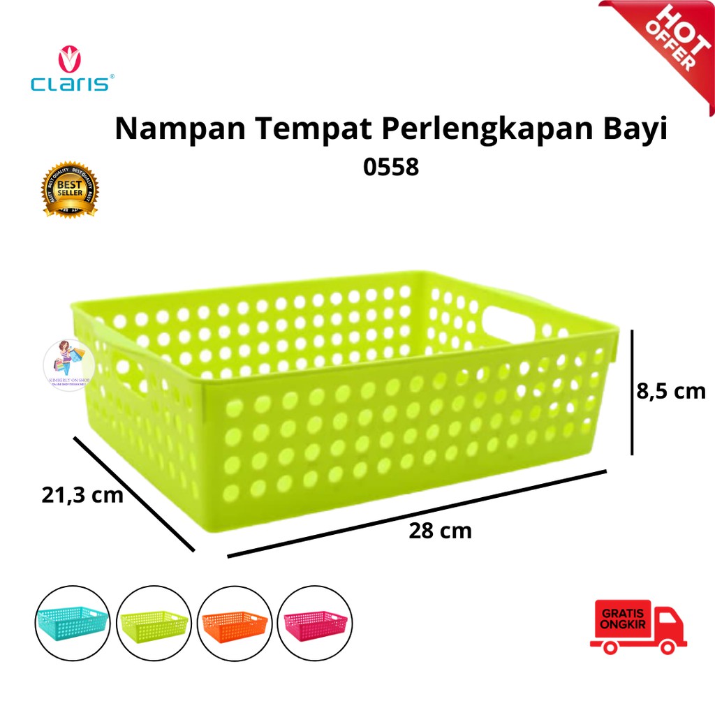 Keranjang Claris 0558 Nampan Kotak Tidy Mesh Tray Organizer