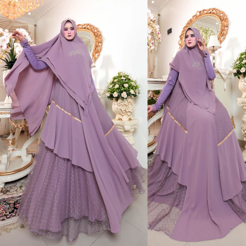 QUINNSHA SYARI SET ORI LIKE EXCLUSIVE