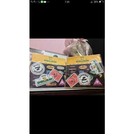 Luggage Sticker Set CafeDream NCT Dream Official