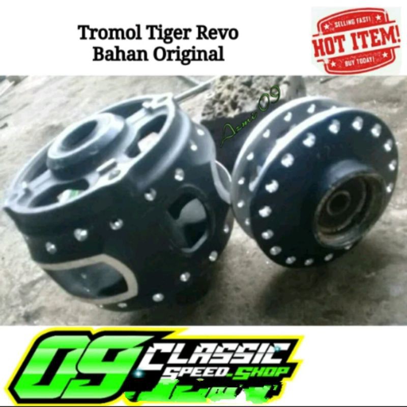 Tromol Ruju Tiger Revo tirev Bahan Ori Bintang Tiger Revo Tirev Set depan belakang