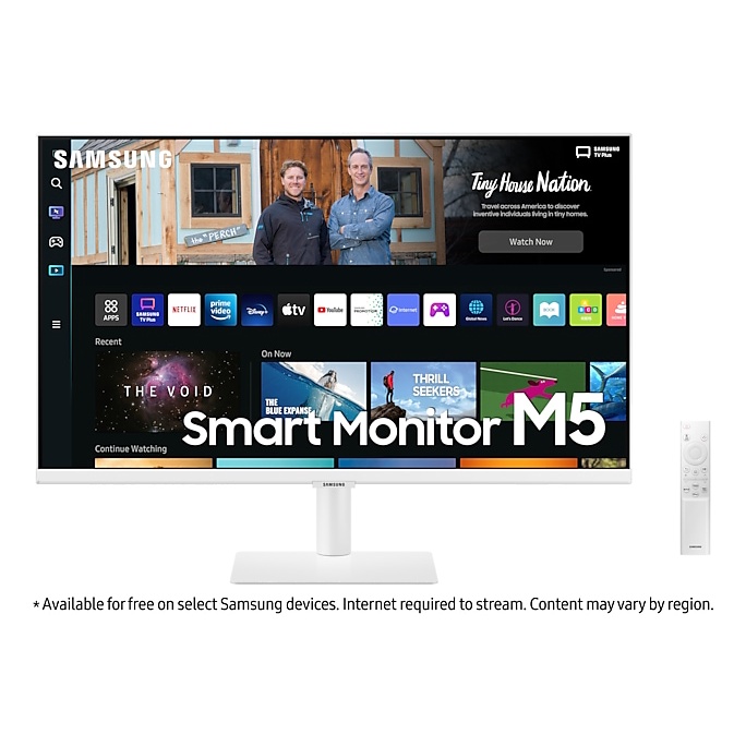 Samsung Smart Monitor 27&quot; M50B/HDR10/WIFI/LS27BM501EEXXD/White