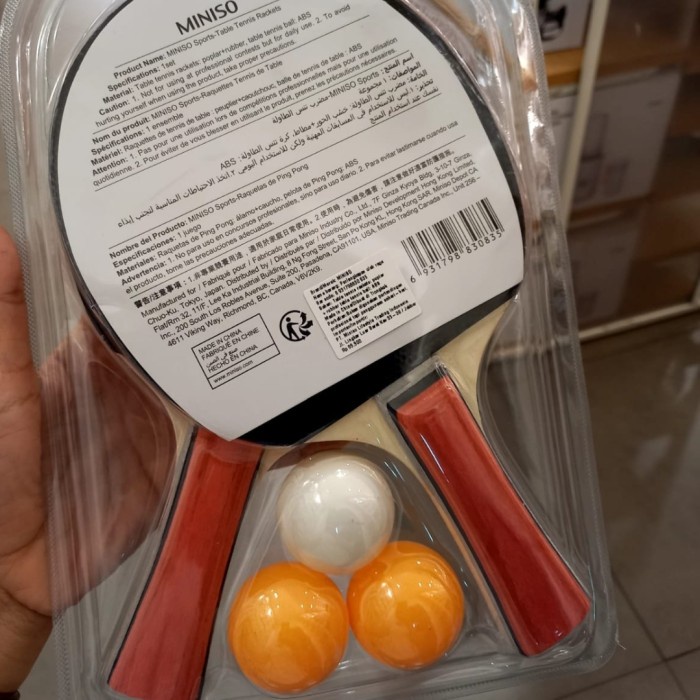 MINISO Sports - Table tennis Rackets Perlengkapan Tenis Meja