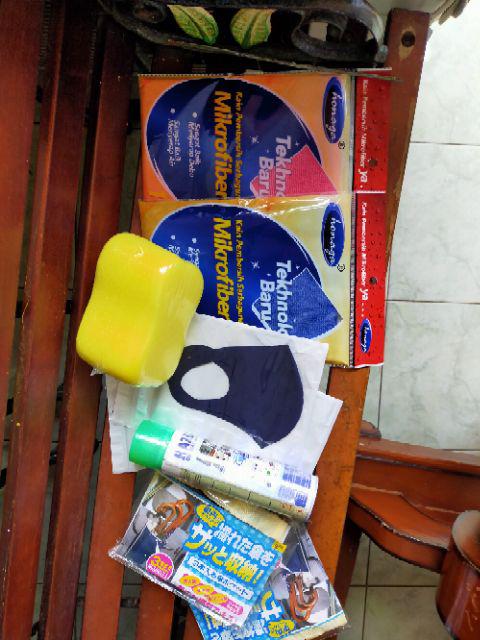 Kenmaster Wash Sponge - Busa Pencuci Motor Isi 2 Pcs