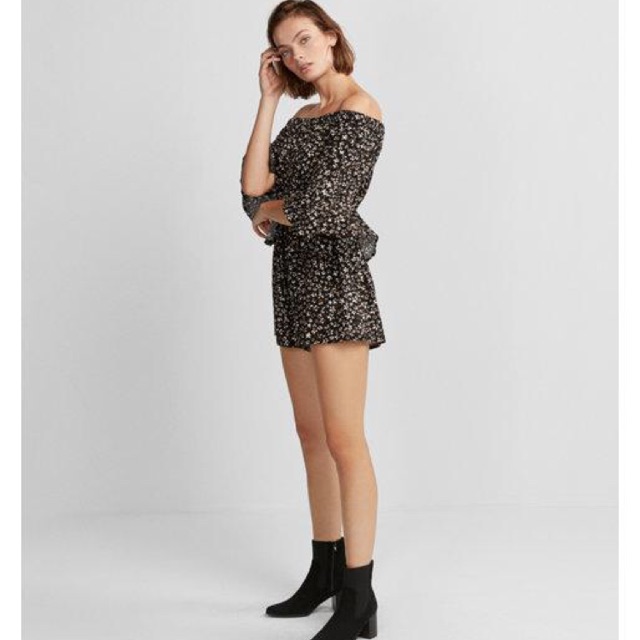 express strapless romper
