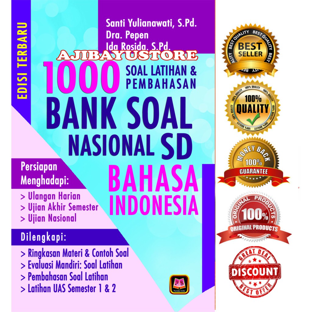 Bank Soal Nasional Sd Bahasa Indonesia Bi 1000 Soal Dan Pembahasan