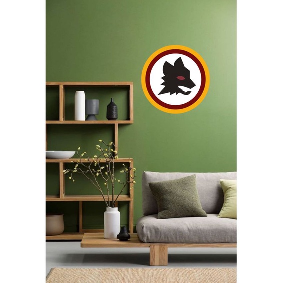 wall sticker as Roma diameter besar 33cm
