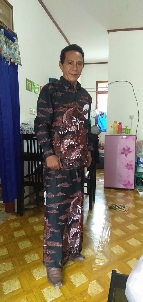 Setelan Kemeja Batik Dan Celana Sarung Lengan Panjang ,pendek Batik Solo Modern