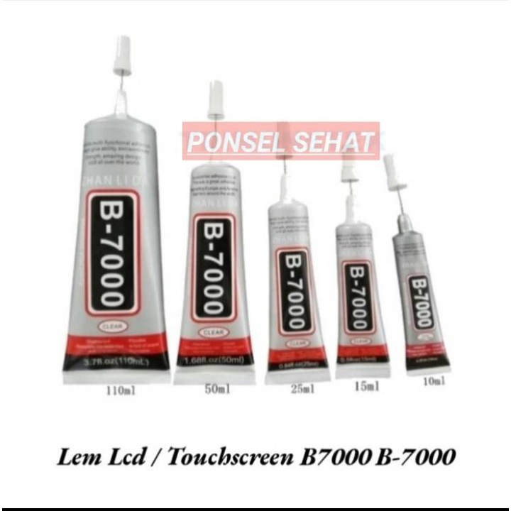 

Lem Lcd Touchscreen B-7000 B7000 Lem Bening 15ml