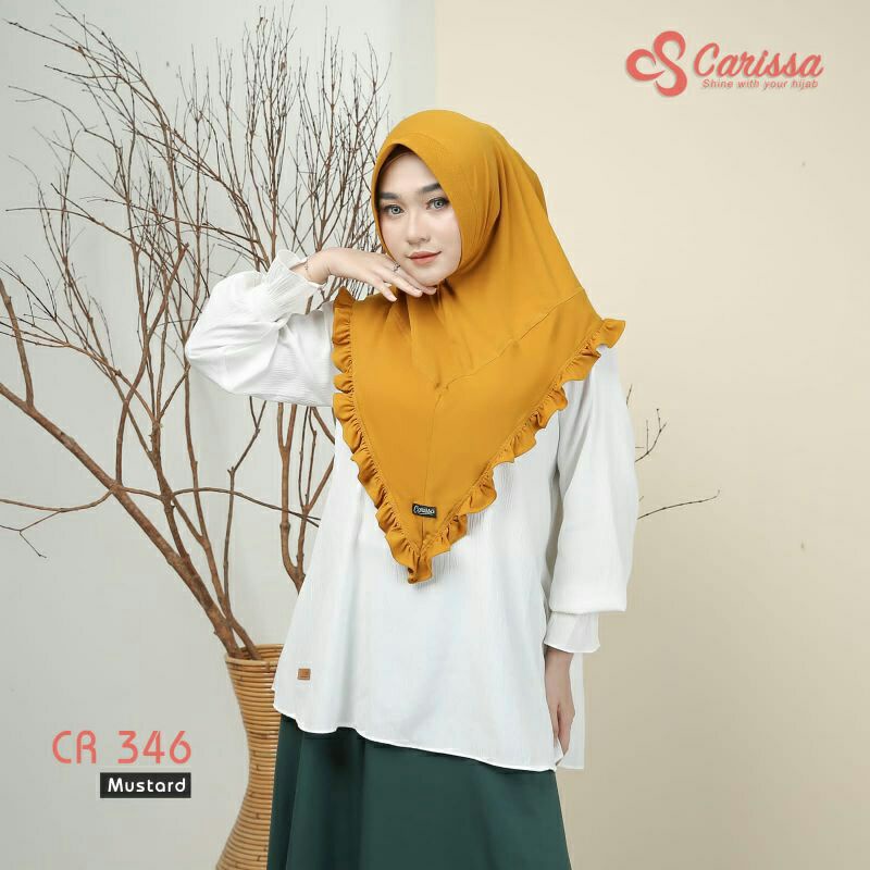 HIJAB CARISSA//CR 346//HIJAB DAILY//TERBARU//ORI