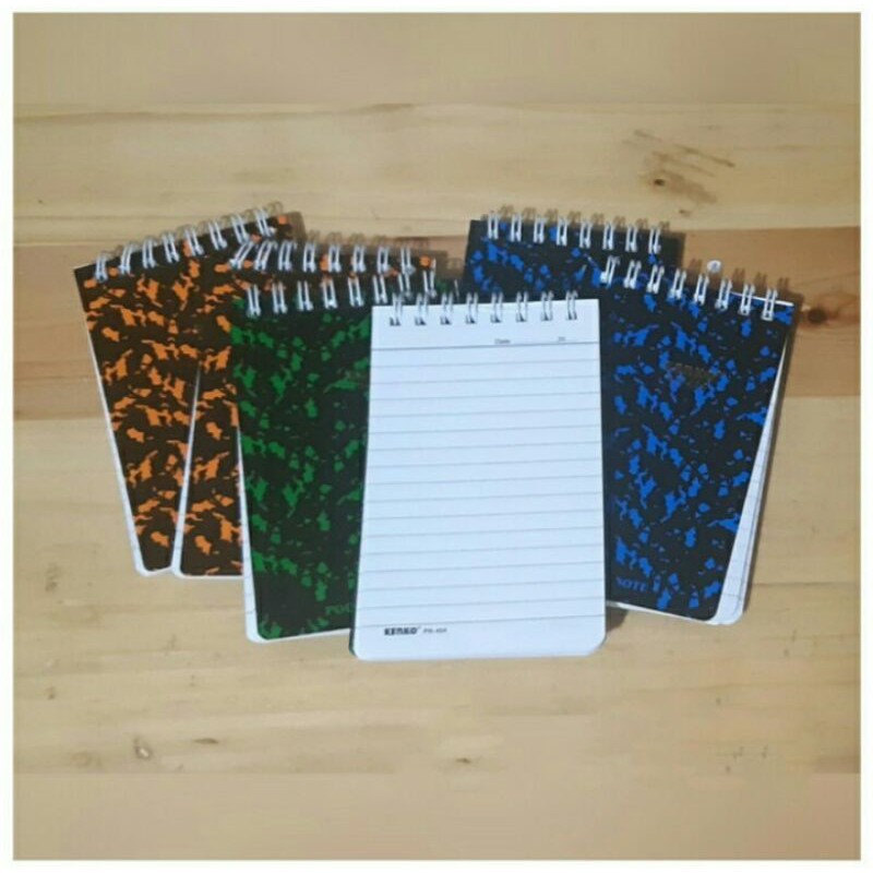 

Kenko Spiral Pocket Note PN-404 size Small/Pocket Note Spiral ukuran kecil.