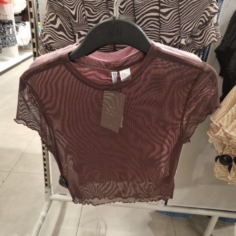 Outer transparan motif H&M JASTIP jasa titip hnm