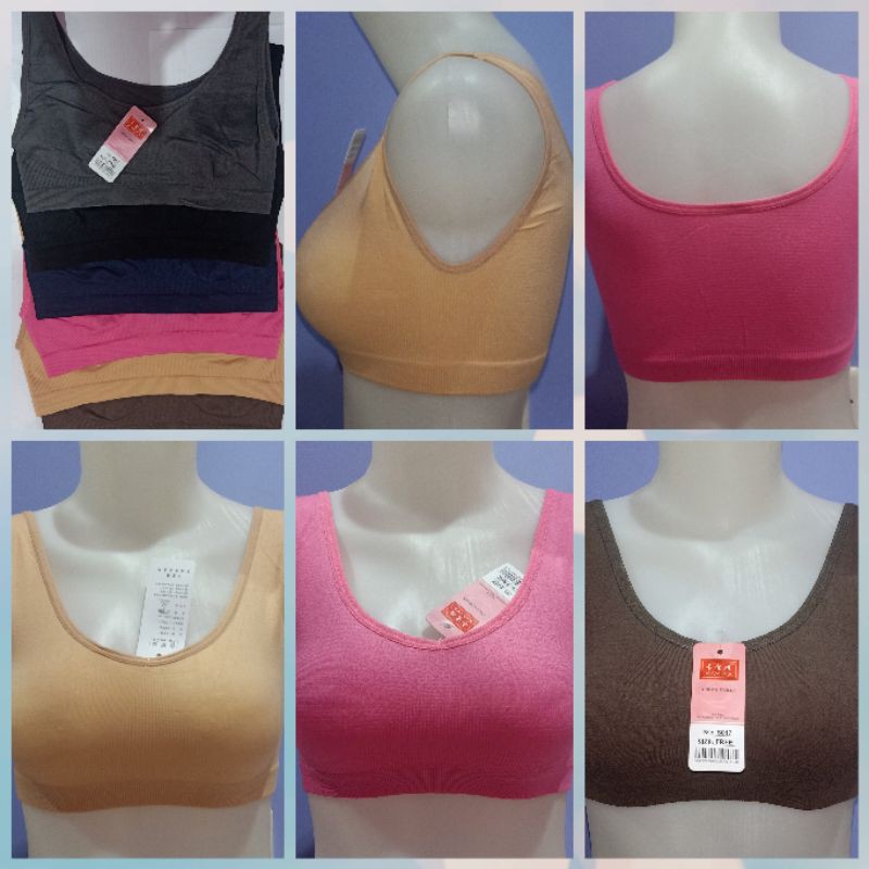 12 PCS/MINISET LUSINAN| SPORT BRA| 017 RAJUT #44# ShopeeSuperSeler