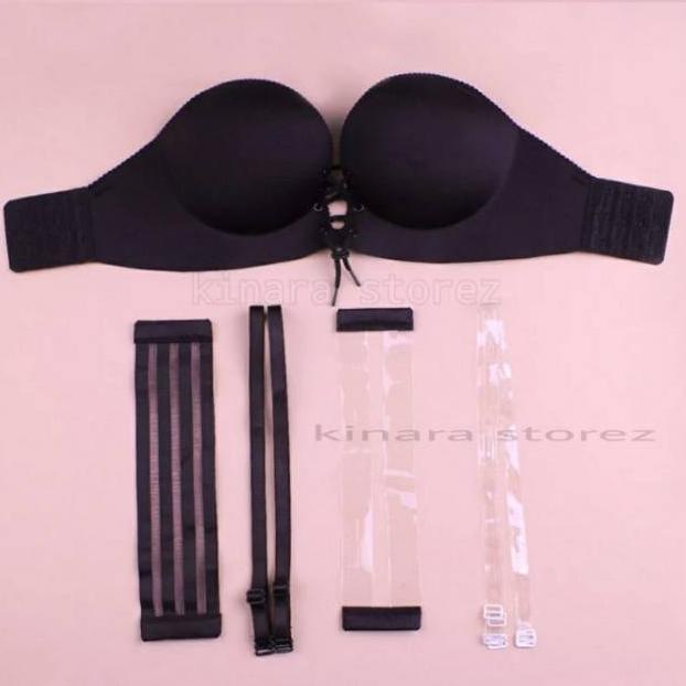 Kinarastorez - Bra Push Up Seamless Tali Depan Bh Pesta Multiway Strapless
