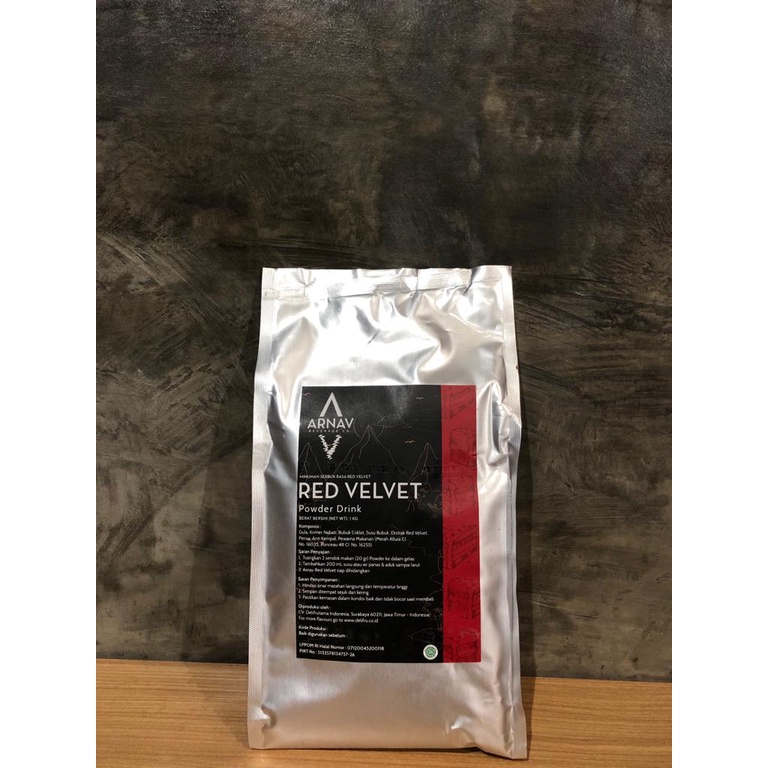 

Arnav Red Velvet Powder 1kg - Bubuk Minuman Red Velvet