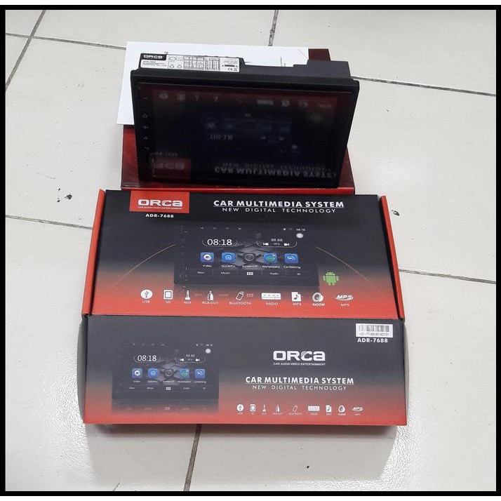 Promo Terbatas Doubledin Headunit Tv Mobil Android Orca 7Inch