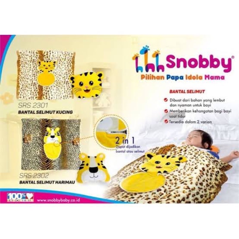 Snobby Bantal Selimut Kucing