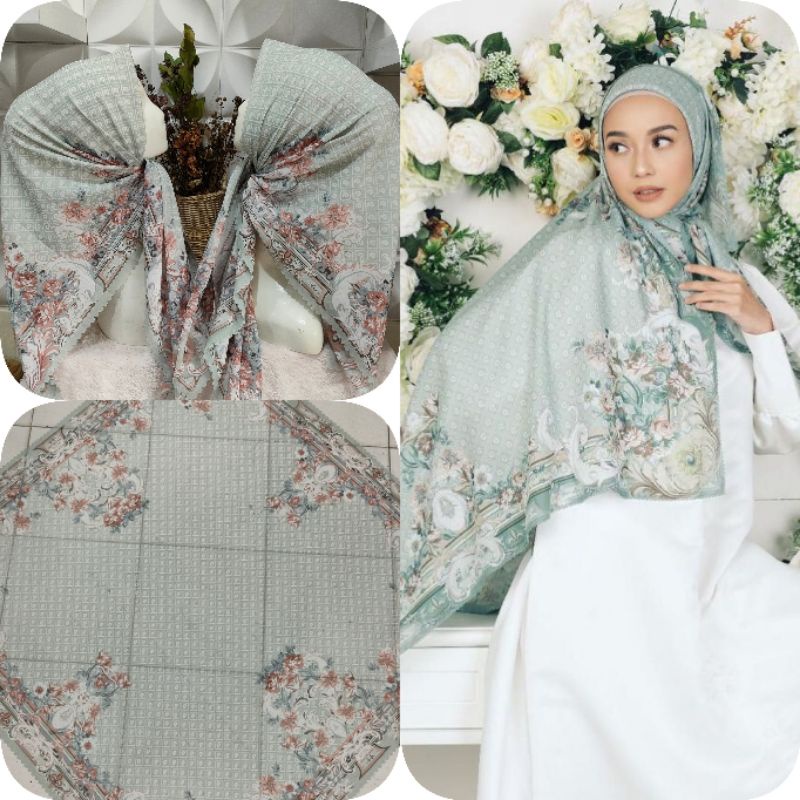 Hijab Voal Motif Radwah