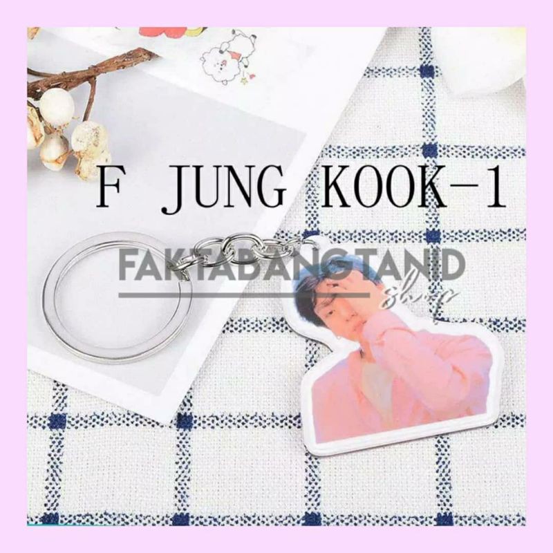 BTS Tear Acrylic Keychain