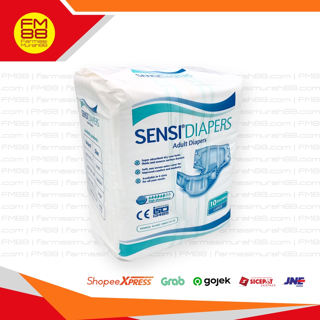 Sensi Diapers Popok Dewasa Adult Diapers