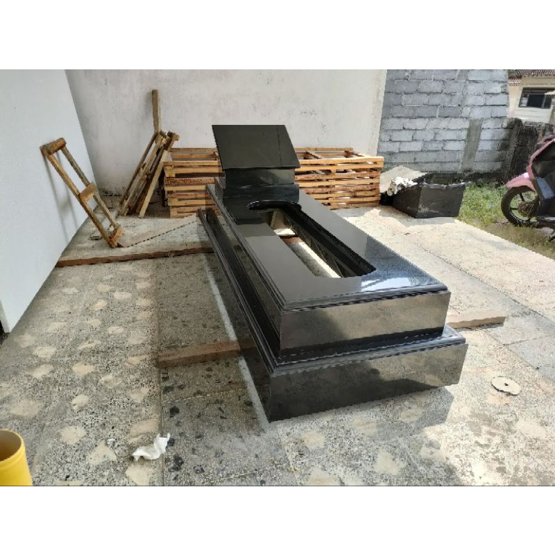 Kijing Makam Granit Prasasti Batu Nisan Granit Prasasti Kijingan