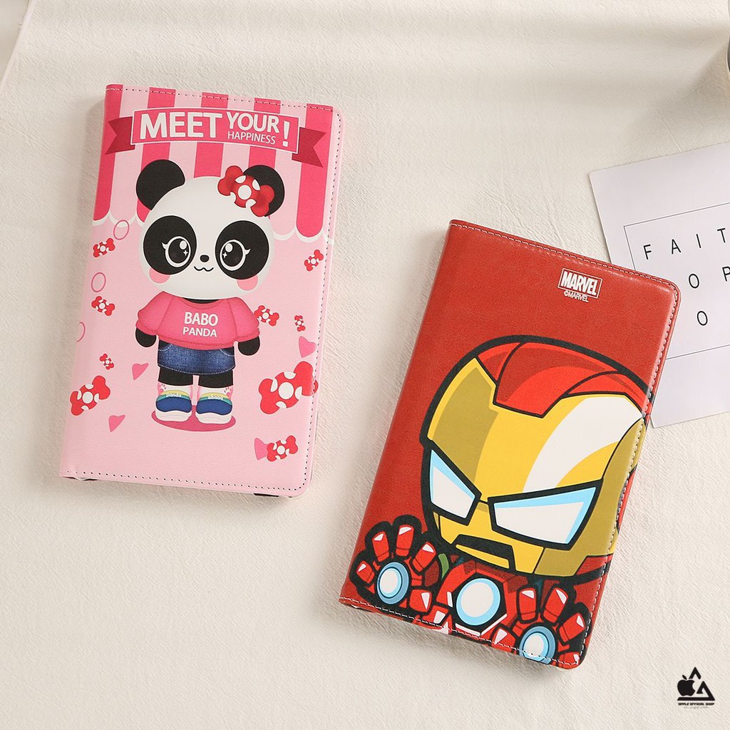 Book Cover Motif Super Hero Disney SAMSUNG TAB A8 10.5 2022/ X205 TAB S8+ 5G 12.4 TAB S7 FE 5G 12.4 TAB T295  TAB A8 2019 t225  a7 lite s6 lite TAB P205 /A8 S PEN TAB T505 /A7 10.4 2020  Sarung Rotary Motif Super Hero Kartun Disney