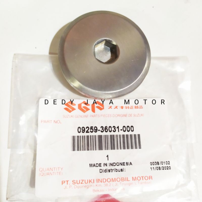 TUTUP TOP MAGNET GSX R150, GSX S150 ORIGINAL SGP 100% 09259-36031-000