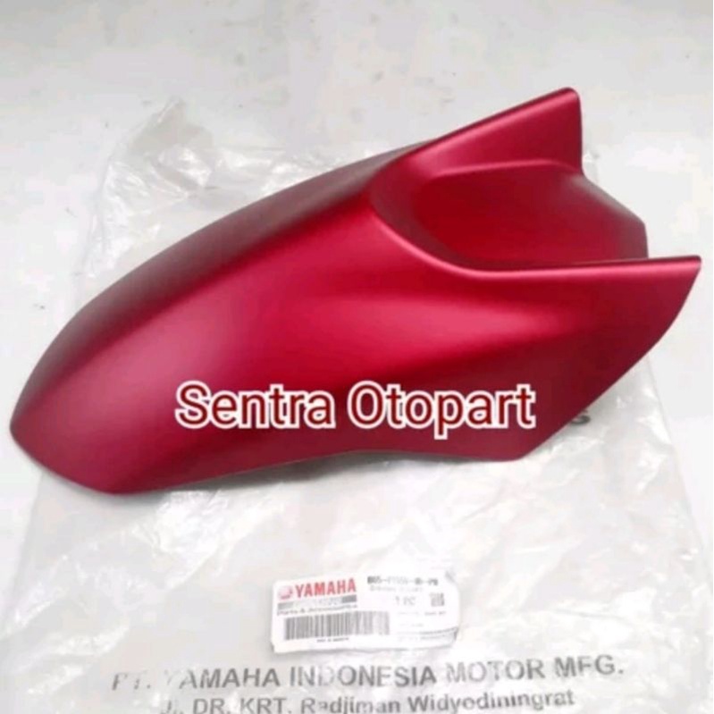 Spakbor slebor depan front fender aerox 155 old dan new merah doff original ygp b65f155600p0