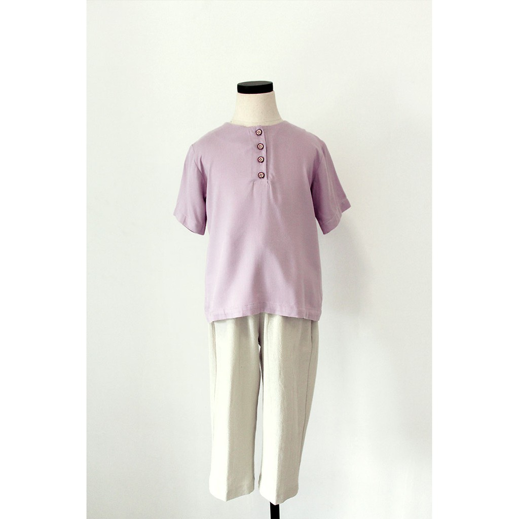 tinydot Daka Top Lilac koko anak
